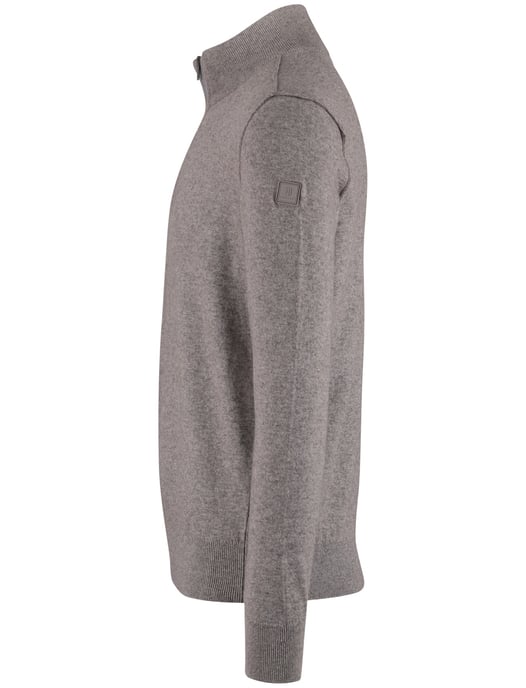 State of Art half zip trui beige gemêleerd - Image 4
