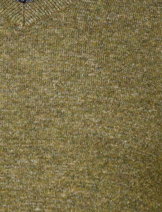 State of the Art trui groen gemeleerd v hals acryl - Image 3