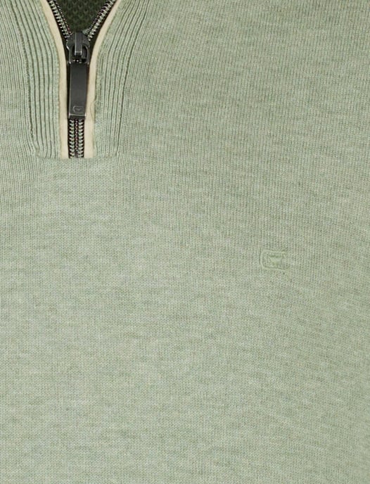 Casa Moda groene pullover effen wijde fit - Image 3