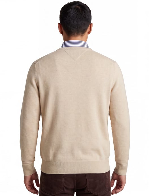Tommy Hilfiger trui creme - Image 2