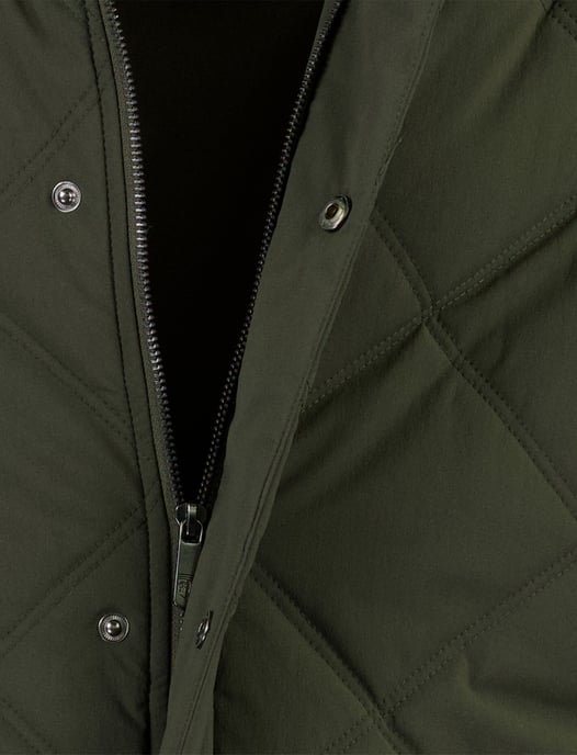 Gewatteerde jas State of Art groen polyamide - Image 3