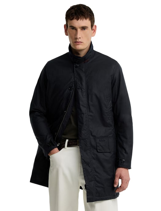 Wax jas Barbour donkerblauw - Image 1