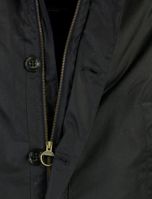 Wax jas Barbour donkerblauw - Image 4