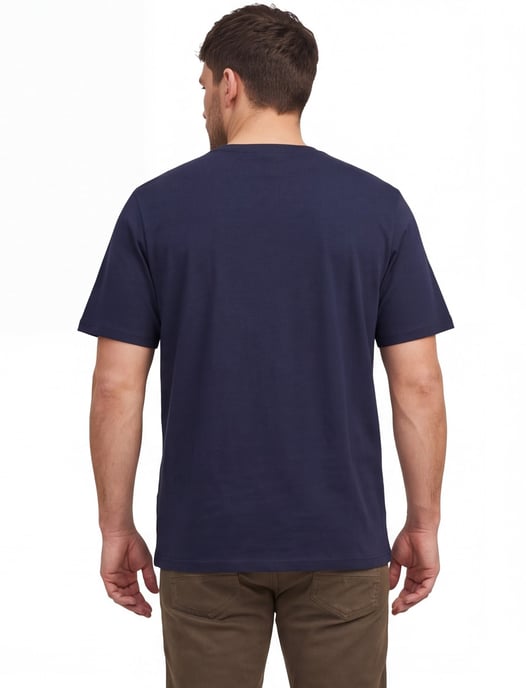 T-shirt Jack & Jones Plus Size donkerblauw opdruk - Image 2