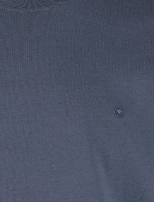 Casa Moda t-shirt blauw effen normale fit katoen - Image 3