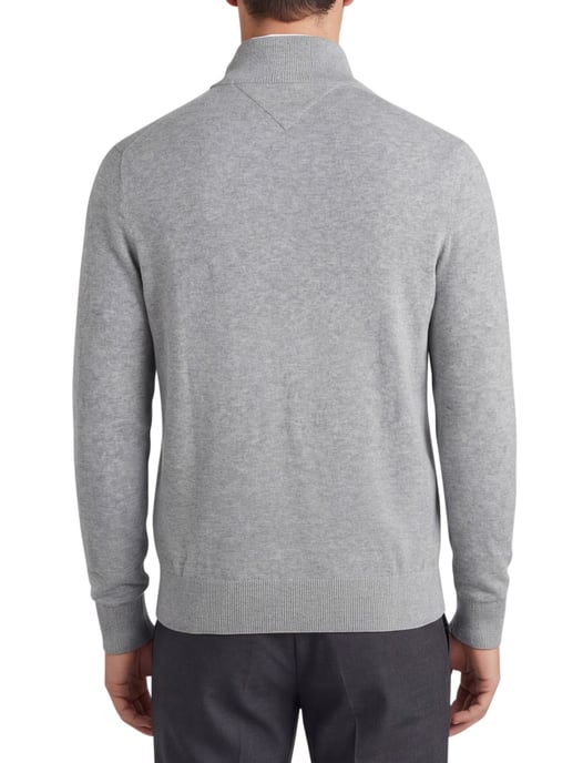 Tommy Hilfiger vest grijs katoen zonder capuchon - Image 2