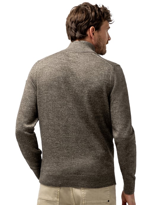 Trui State of Art Bruin Half Zip - Image 2