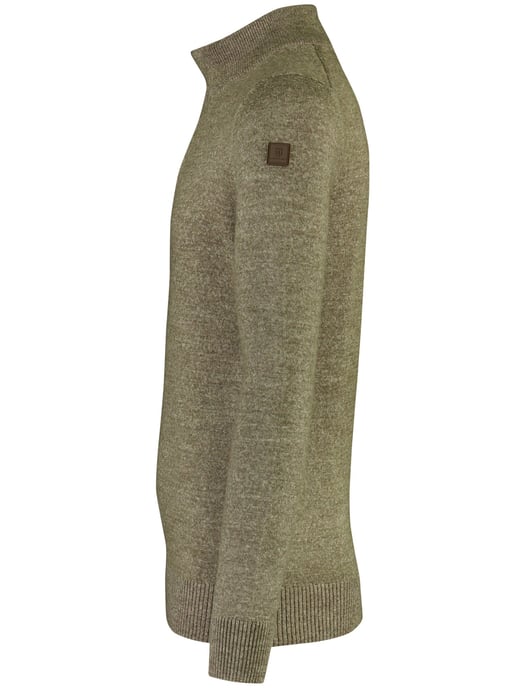 Trui State of Art Bruin Half Zip - Image 3