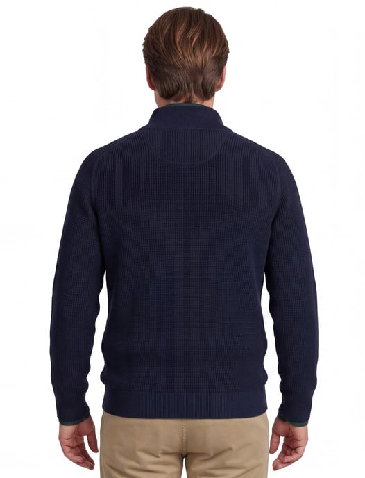 Trui New Zealand half zip navy - Image 2