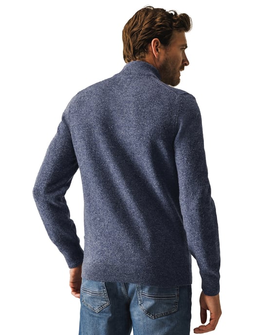 trui State of Art Regular Fit donkerblauw - Image 2
