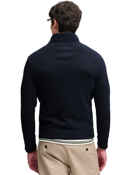 Trui Superdry half zip navy slim fit - Image 2