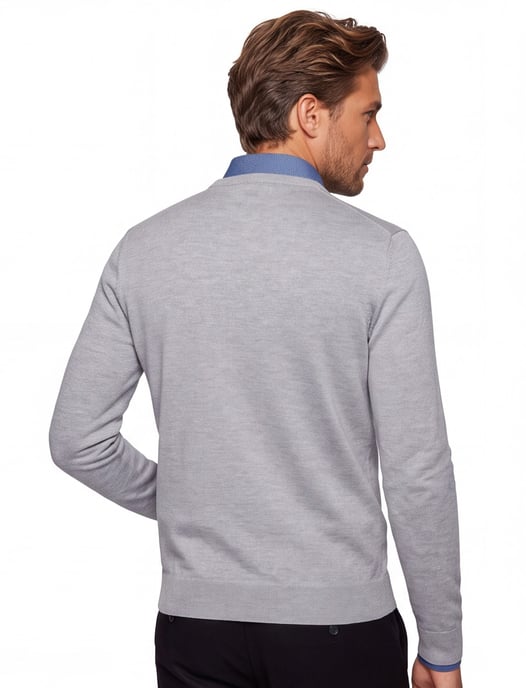 Boss Black trui Botto-L grijs normale fit - Image 2