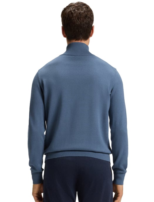 Boss Orange trui half-zip blauw regular fit katoen - Image 2
