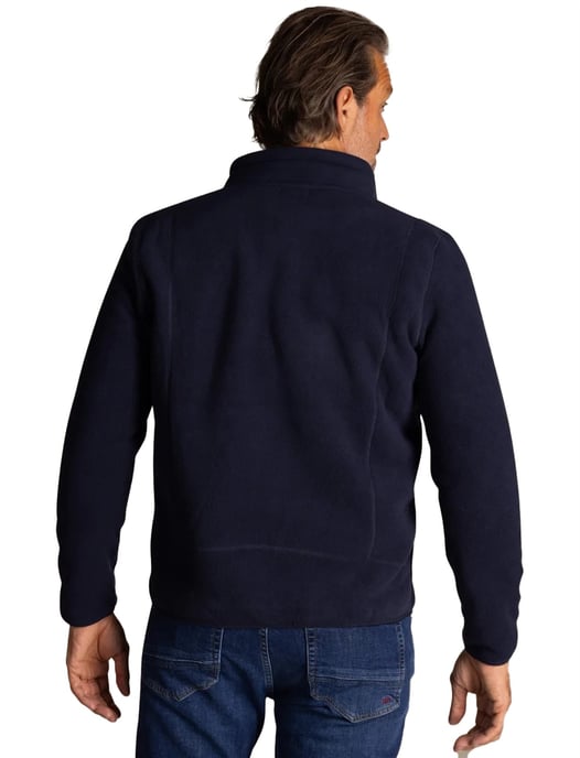 Donkerblauw sweatvest NZA Jonas normale fit - Image 2