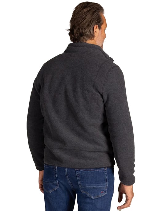 Antraciet sweatvest NZA Jonas normale fit - Image 2