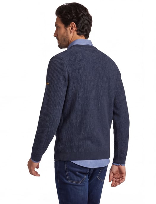 trui Camel Active donkerblauw katoen - Image 2