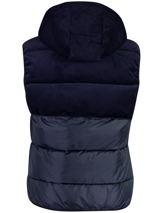 Bodywarmer A Fish Named Fred donkerblauw puffer - Image 2