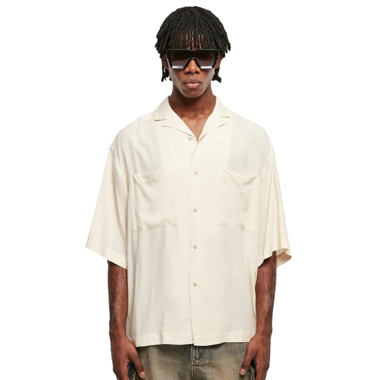 Urban Classics Heren Oversized Resort Overhemd (Wit zand) - Image 3