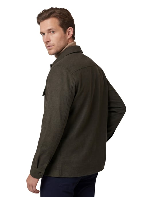 bruin overshirt Profuomo Cutaway Brown - Image 2