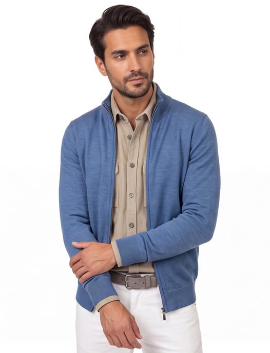Overshirt Casa Moda beige corduroy - Image 1