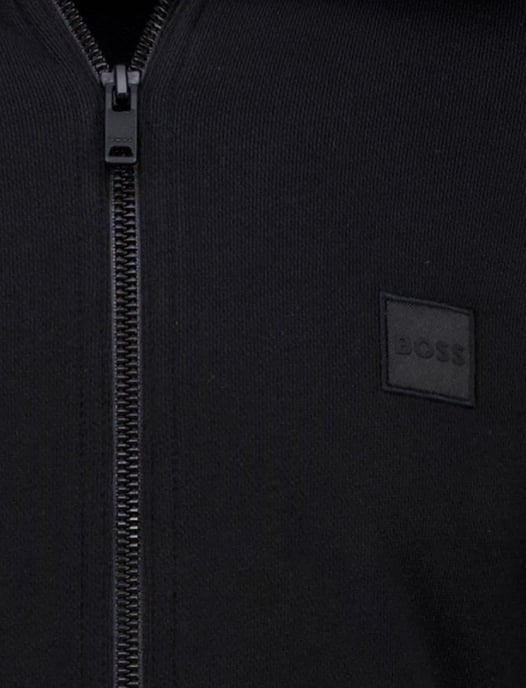 Vest Hugo Boss Orange Zestart zwart katoen rits - Image 3
