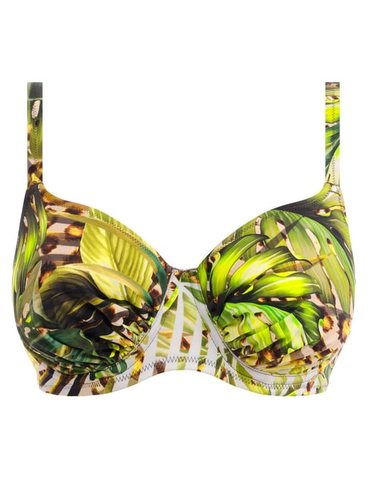 Fantasie Kabini Oasis Gathered Full Cup Bikini Top - Multi - Image 3