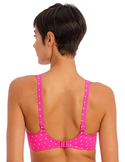 Freya Jewel Cove Underwired Sweetheart Bikini Top - Raspberry - Image 2