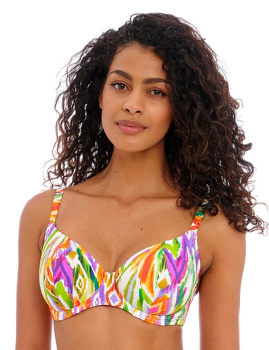 Freya Tusan Beach Plunge Bikini Top - Multi - Image 1