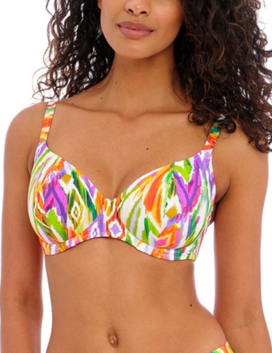Freya Tusan Beach Plunge Bikini Top - Multi - Image 4