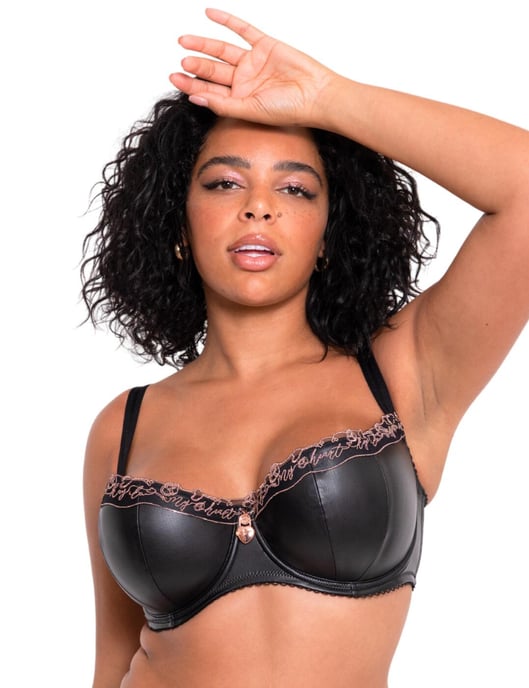 Scantilly By Curvy Kate Key To My Heart Padded Half Cup Bra - Image 1