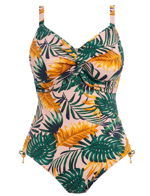 Fantasie Jungle Falls Twist Front Swimsuit - Multi - Image 4