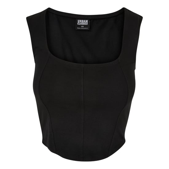 Urban Classics Womens/Ladies Corset Detail Top (Black) - Image 2