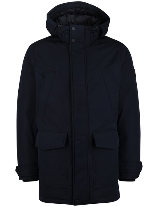 Tommy Hilfiger parka jas normale fit waterdicht donkerblauw - Image 3