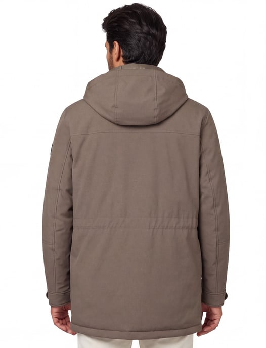 BOSS Black winterjas H-Detoni khaki dubbele borstzak - Image 2