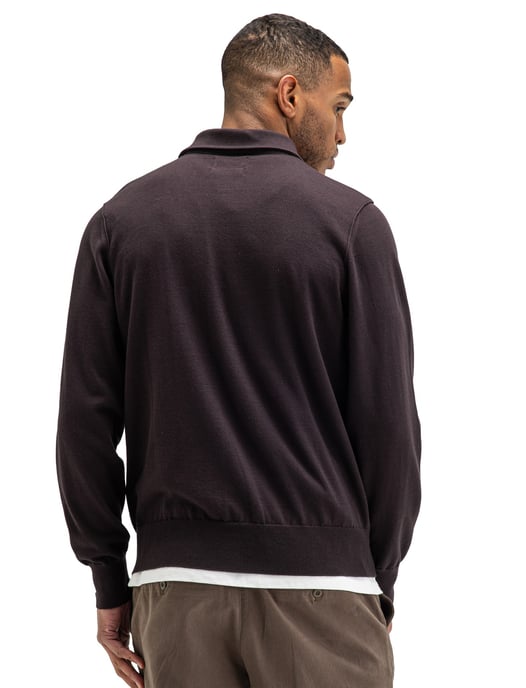 Poloshirt Butcher of Blue bruin wijde fit - Image 2