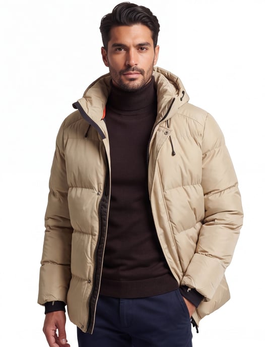 Superdry winterjas beige - Image 1