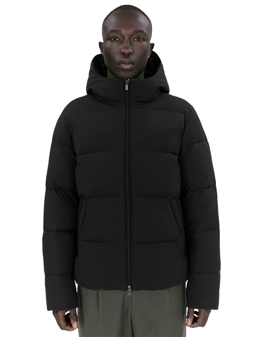 Elvine winterjas Bjarne zwart uni normale fit - Image 1