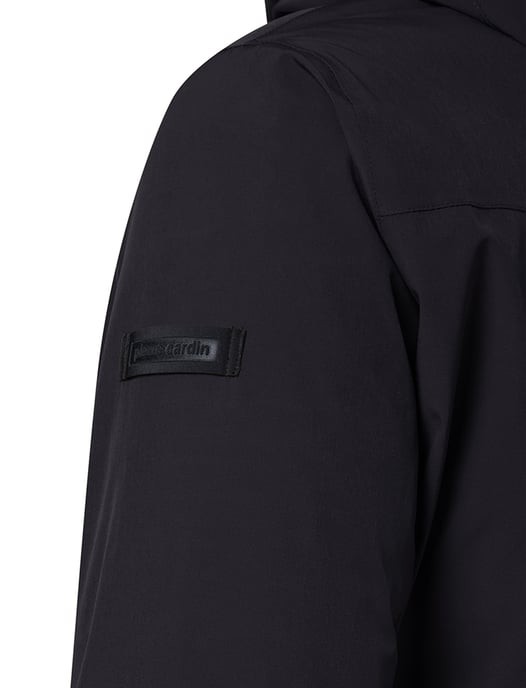 Winterjas Pierre Cardin Zwart enkele borstzak - Image 4