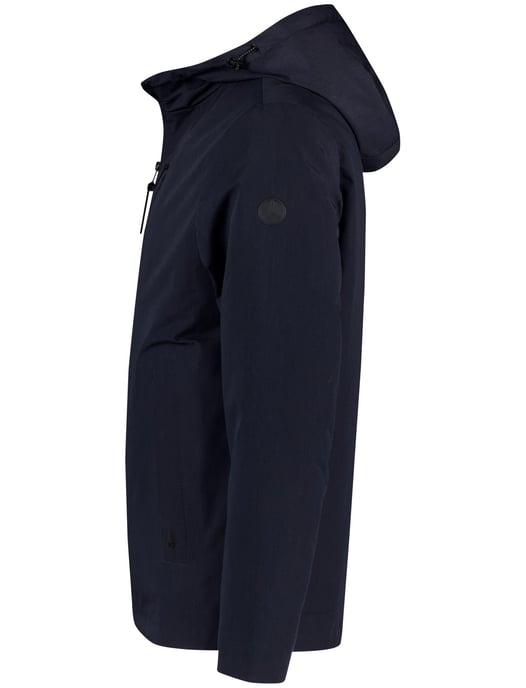 People of Shibuya jas donkerblauw waterafstotend met capuchon - Image 3