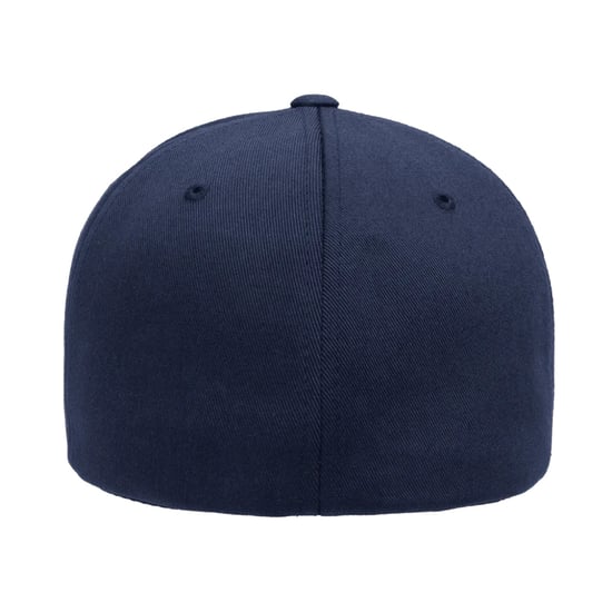 Flexfit Wollig Gekamde Baseballpet (Marine) - Image 2