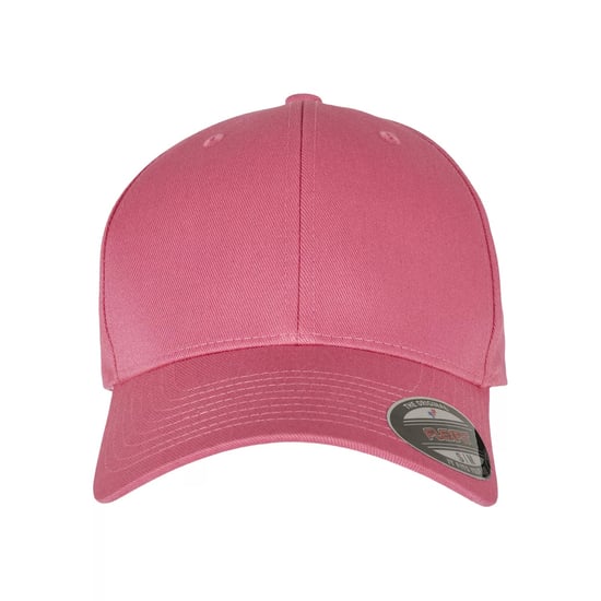 Flexfit Wooly Combed Baseball Cap (Dark Pink) - Image 4