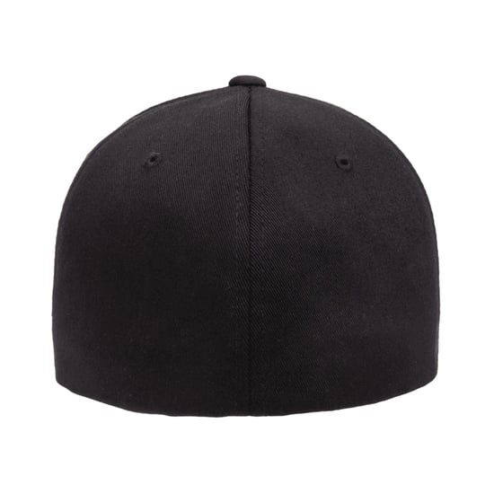Flexfit Wollig Gekamde Baseballpet (Zwart) - Image 2
