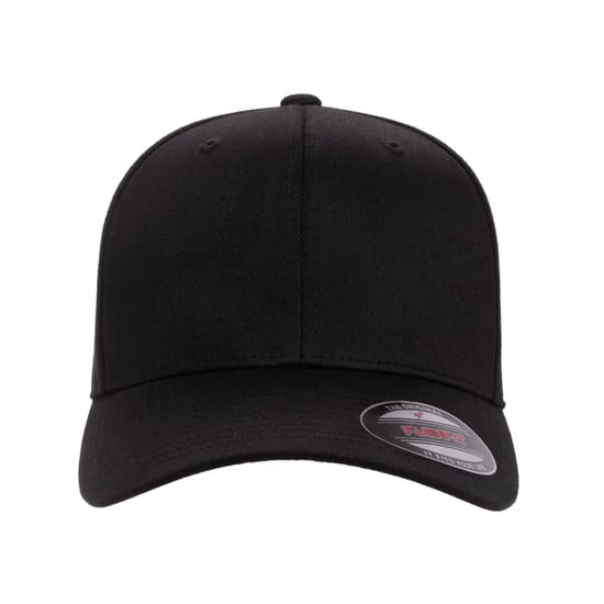 Flexfit Wollig Gekamde Baseballpet (Zwart) - Image 3
