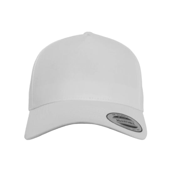 Flexfit Klassieke 5 Paneel Snapback Cap (Wit) - Image 4