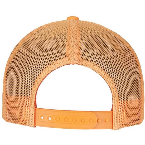 Flexfit Retro Trucker Hoed (Neon Oranje) - Image 2