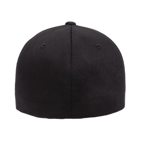 Flexfit Kleuter Wollig Gekamde Baseballpet (Zwart) - Image 2