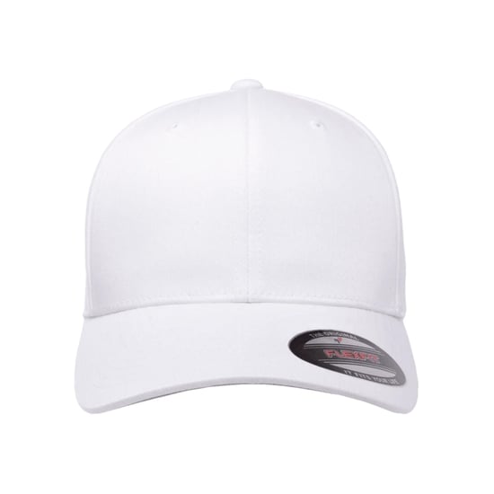 Flexfit Wollig Gekamde Baseballpet (Wit) - Image 3