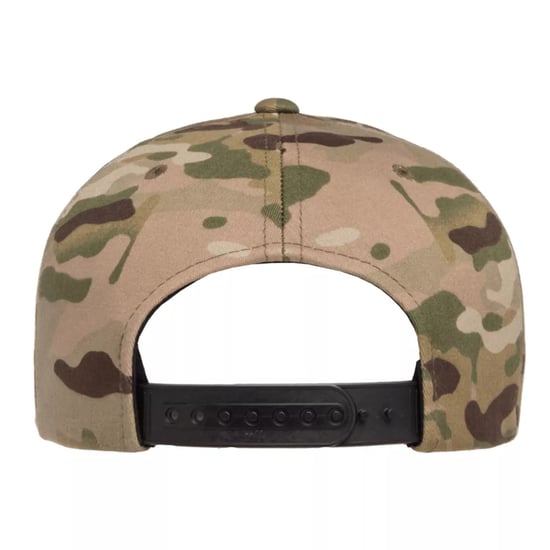 Flexfit Klassieke Camo Snapback Cap (Kaki Groen) - Image 2