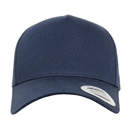 Flexfit Klassieke 5 Paneel Snapback Cap (Marine) - Image 2