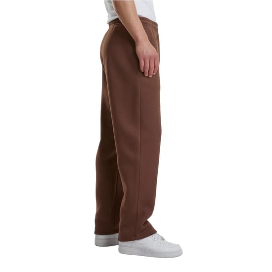 Urban Classics Heren Fluffy Joggingbroek (Chocoladebruin) - Image 3